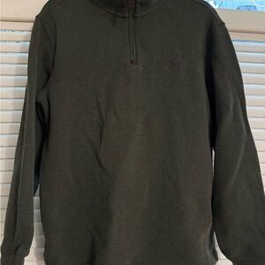Ralph Lauren Dark Green Zip-Up Sweater